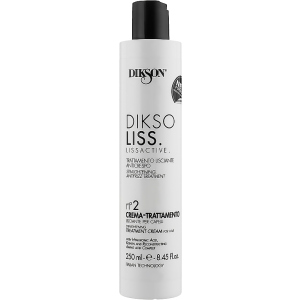 Крем для волосся Dikson Diksoliss Lissactives Straightening Treatment Cream 2 з гіалуроновою кислотою 250 мл (8000836501100) в Черкасах