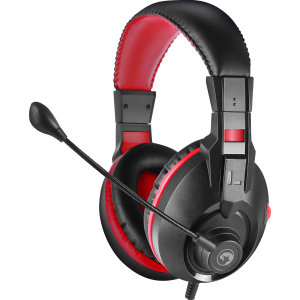 Навушники Marvo H8321S Black-Red (H8321S.MRV) ТОП в Черкасах