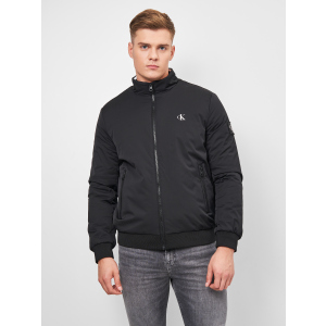 Вітровка Calvin Klein Jeans Nylon Harrington Jacket J30J318216-BEH L Black (8719854123545) краща модель в Черкасах