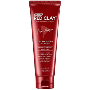 Пінка для вмивання Missha Amazon Red Clay Pore Pack Foam Cleanser 120 мл (8809643532433) ТОП в Черкасах