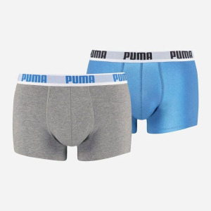 Труси-шорти Puma Basic Trunk 2P 88887010 M 2 шт Blue-Grey (8713537756099) надійний