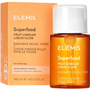 хороша модель Тонер для обличчя Elemis Superfood Fruit Vinegar Liquid Glow Для сяйва шкіри 145 мл (641628505715)