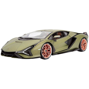 Автомодель Bburago Lamborghini Sian FKP 37 1:18 Green (18-11046G) ТОП в Черкасах