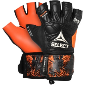 Воротарські рукавички Select Goalkepeer Gloves Futsal Liga 33 10 (201) Чорно-жовтогарячі (5703543212088) ТОП в Черкасах