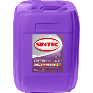 Антифриз Sintec Multi Freeze -40°C 10 кг Фіолетовий (800541) ТОП в Черкасах