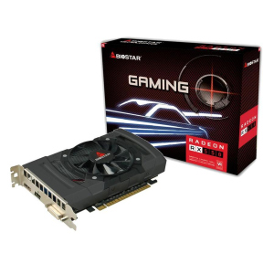 Відеокарта Radeon RX 550, Biostar, 4Gb GDDR5, 128-bit, DVI/HDMI/DP, 1183/6000 MHz (VA5505RF41) рейтинг