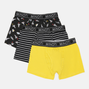 Трусики-шорти Minoti 7B BRIEF 3 35099TEN 146-152 см 3 шт Чорні (5059030615796) в Черкасах