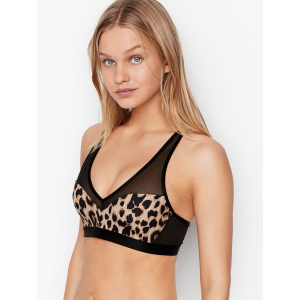 Спортивний топ Victoria's Secret 532947930 36D Коричневий/Чорний (1159755378)