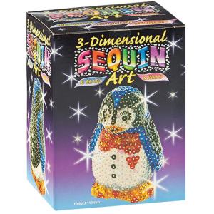 Набір для творчості Sequin Art 3D Penguin 11.5 см (SA0503) краща модель в Черкасах