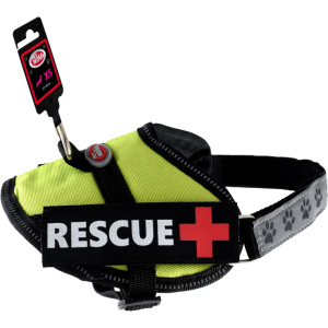 Шлея усиленная Pet Nova Rescue+ XS 30-40 см Салатовая (HA-RESCUE-LIGHTGREEN-XS) (5903031442267) в Черкассах