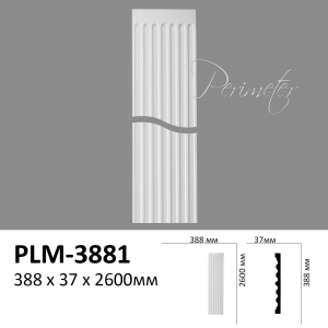 Пілястра 388-2 молдинг PLM-3881 * 388 x 37 x 2600 в Черкасах