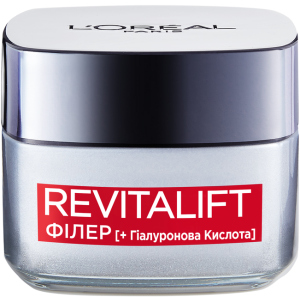 Дневной крем-уход для лица с гиалуроновой кислотой L'Oreal Paris Revitalift Filler Восстановитель объема 50 мл (3600522892557/3600523979400) в Черкассах