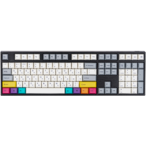 Клавиатура проводная Varmilo VA108M CMYK Cherry MX Red USB Vintage Days (VA108MR2W/LLK12RB) ТОП в Черкассах