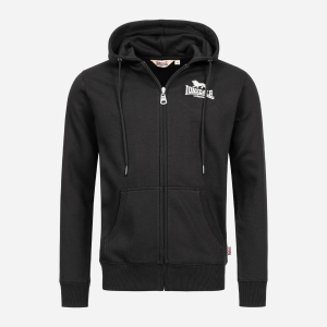 хорошая модель Толстовка Lonsdale ANNALONG 117196-1500 XL Black/White (4251522379136)