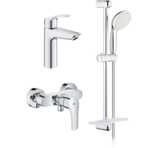 купити Набір змішувачів GROHE Eurosmart New UA123244M0 (23324003+33555003+27926001)