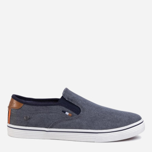 Сліпони Wrangler Odyssey Slip On WM01041A-016 44 (28.5 см) Темно-сині (8057165967770) ТОП в Черкасах