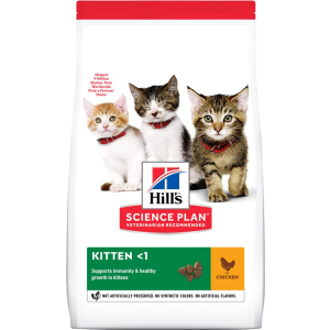 Сухий корм для кошенят Hill's Science Plan Kitten з куркою - 3 кг (604049) (52742024363) ТОП в Черкасах