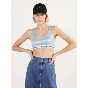 Спортивний топ Bershka XAZ262934IHKW M Блакитний (DD8000005582305)