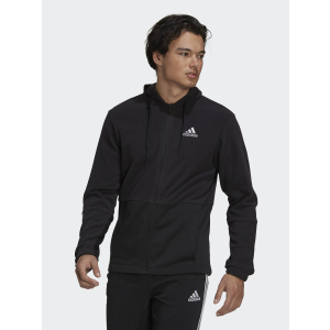 Толстовка Adidas Q4 Bluv Fz Hd GV5297 XL BLACK/WHITE (4064054346824) ТОП в Черкассах