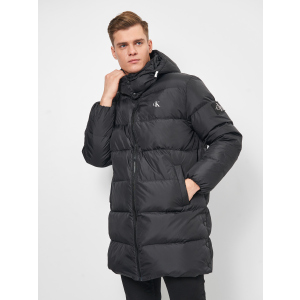 Пуховик Calvin Klein Jeans Ess Long Hooded Down Jacket J30J318688-BEH M Black (8719854528050) рейтинг