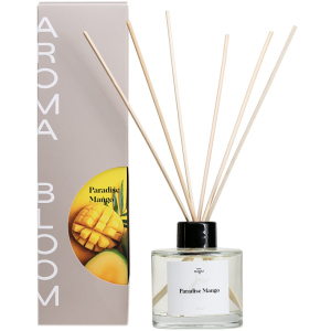 Аромадиффузор для дома Aroma Bloom Paradise mango Райский манго 100 мл (2252418243014) лучшая модель в Черкассах