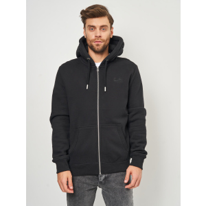 Толстовка Superdry Vintage Logo Emb Ziphood Bb No M2011883A-02A L Black (5057847489289) ТОП в Черкассах