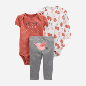 Комплект (боди 2 шт + штанишки) Carters 1L762710 69-72 см Multicolor (194135316430) ТОП в Черкассах