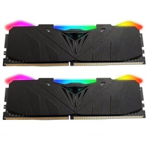 Модуль пам'яті для комп'ютера DDR4 16GB (2x8GB) 3200 MHz Viper RGB Black Patriot (PVR416G320C6K) в Черкасах