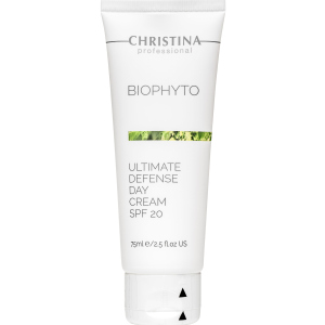 Дневной крем Christina Абсолютная защита Bio Phyto Ultimate Defense Day Cream SPF 20 без тона 75 мл (7290100365762) в Черкассах