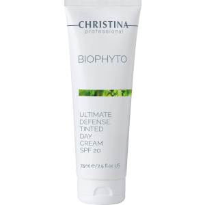 Дневной крем Christina Абсолютная защита Bio Phyto Ultimate Defense Tinted Day Cream SPF 20 с тоном 75 мл (7290100365878) ТОП в Черкассах