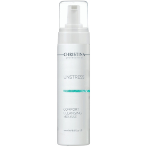 Очищаючий мус Christina Unstress Comfort Cleansing Mousse 200 мл (7290100367667) надійний