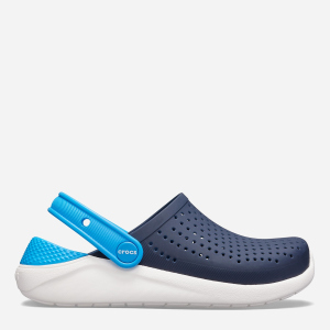 Кроки Crocs Kids LiteRide Clog K 205964-462-J1 32-33 Темно-сині (191448399877)