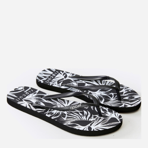 купити В'єтнамки Rip Curl Surf Palms TGTF81-90 38 Чорні з білим (9353970706689)