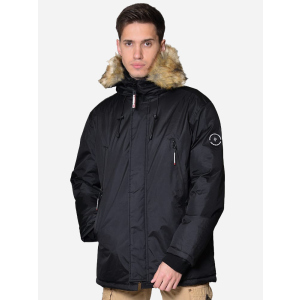 Куртка Geographical Norway WR037H-010 L Черная (3543115240857) лучшая модель в Черкассах