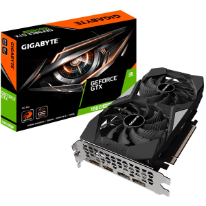 Відеокарта Gigabyte GeForce GTX 1660 SUPER OC 6G (GV-N166SOC-6GD) ТОП в Черкасах