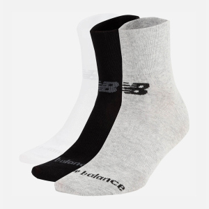 Шкарпетки New Balance Prf Cotton Flat Knit Ankle Socks 3 Pair LAS95233WM 35-38 3 пари Різнокольорові (192983723103) краща модель в Черкасах