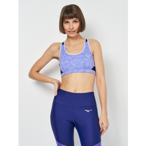 Спортивный топ Mizuno Alpha Graphic Bra J2GA170465 L Фиолетовый (5059431208849) в Черкассах