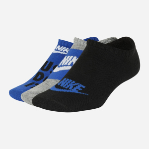 Шкарпетки Nike Y NK Everyday LTWT NS 3PR - HB SK0054-907 M (38-42) Чорний/Сірий/Синій (193153922258) краща модель в Черкасах