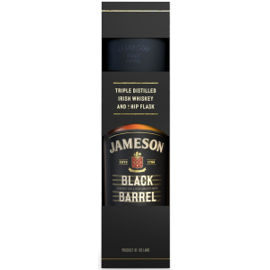 Виски Jameson Black Barrel 0.7 л 40% + фляга (5011007023577) лучшая модель в Черкассах