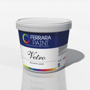 хороша модель Vetro Base AR сріблястий відлив Ferrara Paint 5 л