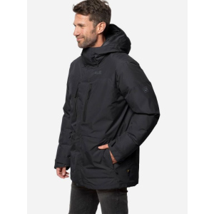 Пуховик Jack Wolfskin North Ice Parka M 1111681-6000 XL Черный (4060477270234) лучшая модель в Черкассах