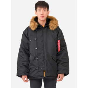 Парка Alpha Industries MJN31000C1 N-3B Parka S Black (640631439611) в Черкассах