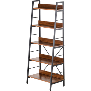 Стелаж-етажерка Special4You STROKE 5 SHELF WALNUT (E6293) в Черкасах