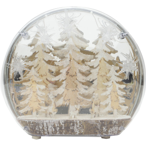 Декоративний світильник Christmas Decoration Ялинки 25x6x22 см (CAA130441_ялинки) надійний