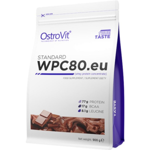 Протеин OstroVit Standard WPC80.eu 900 г Шоколад (5902232610550) в Черкассах