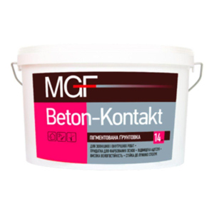 Грунтовка адгезионная MGF Beton-Kontakt 5кг надежный