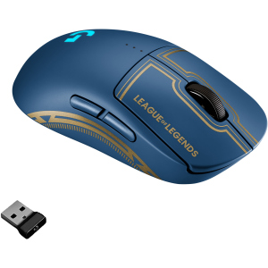 Миша Logitech G PRO Wireless Gaming Mouse League of Legends Edition (910-006451) краща модель в Черкасах