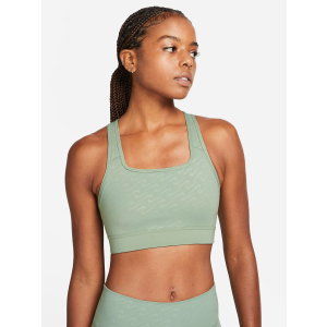 Спортивный топ Nike W Nk Df Swsh Icnclsh Aop Bra DD1497-357 L Светло-зеленый (195243397779)