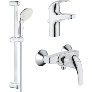 Набір змішувачів GROHE Start Curve 23805111 (23805000+23767000+27853001) краща модель в Черкасах