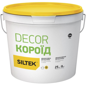 Штукатурка декоративна Siltek Decor короїд 2,0мм 25кг рейтинг